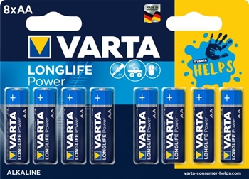 VARTA LONGLIFE Power_VARTA Helps 8xAA